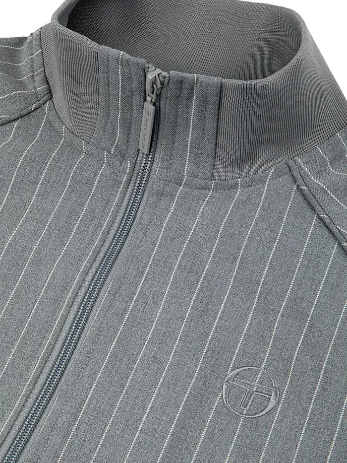 Men Jackets Sergio Tacchini Gessato Suiting Track Jacket Quiet Shade