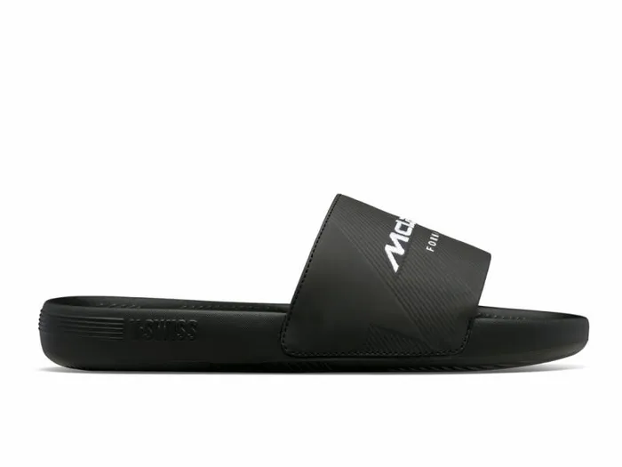 Men KSwiss Slides and Sandals SLIDE SANDAL X MCLAREN Black