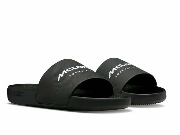Men KSwiss Slides and Sandals SLIDE SANDAL X MCLAREN Black
