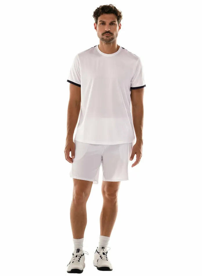 Men KSwiss TShirts and Tops ASCENDOR STRIPE SS Peacoat