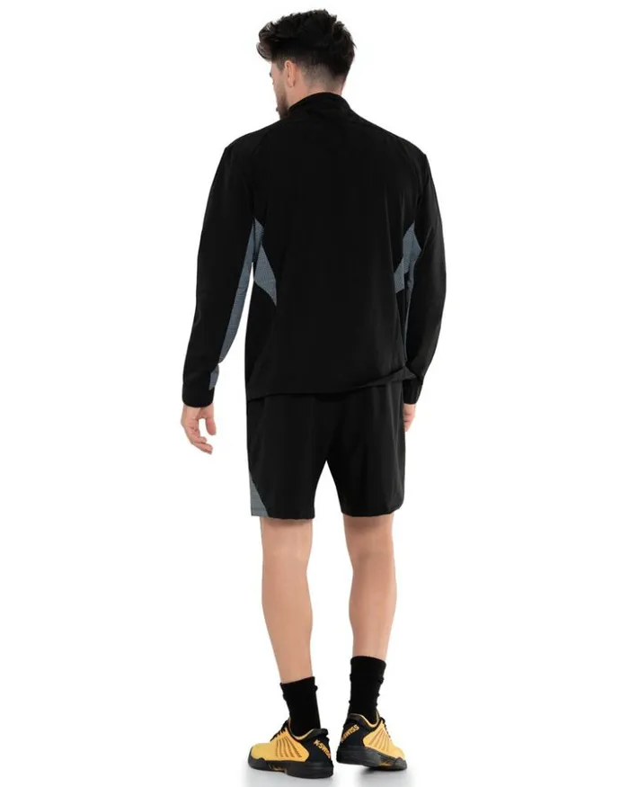 Men KSwiss Tennis and Pickleball SHIELD JACKET Gray