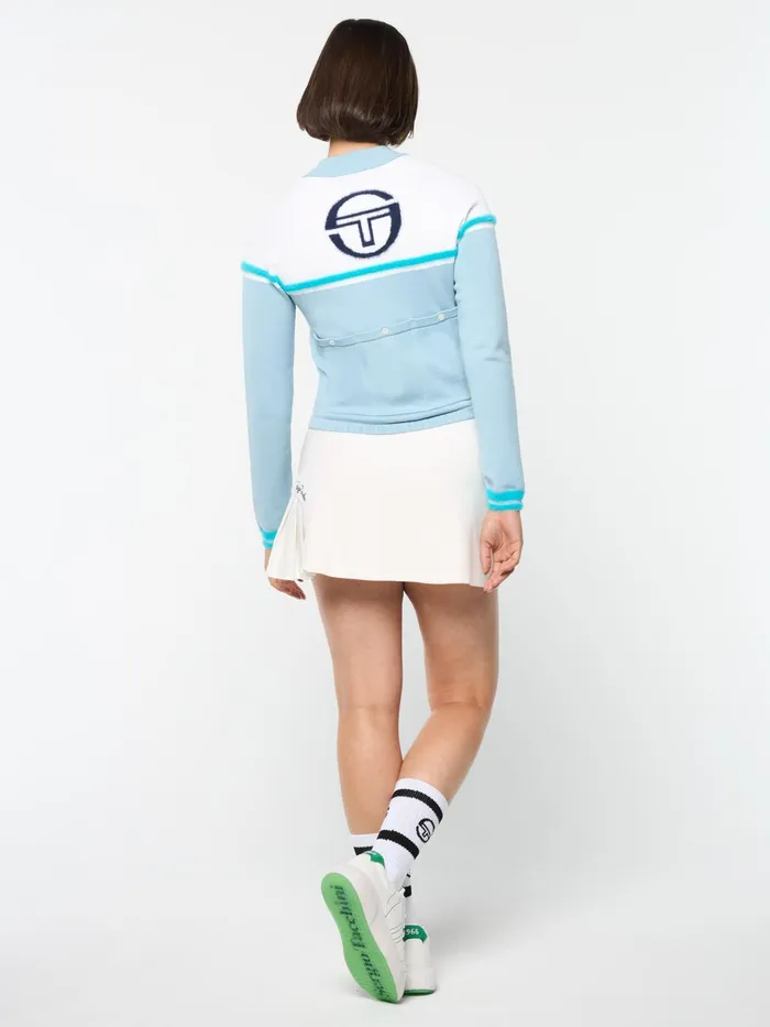 Men Knitwear Sergio Tacchini Ruota Cycling Jersey Celestial Blue