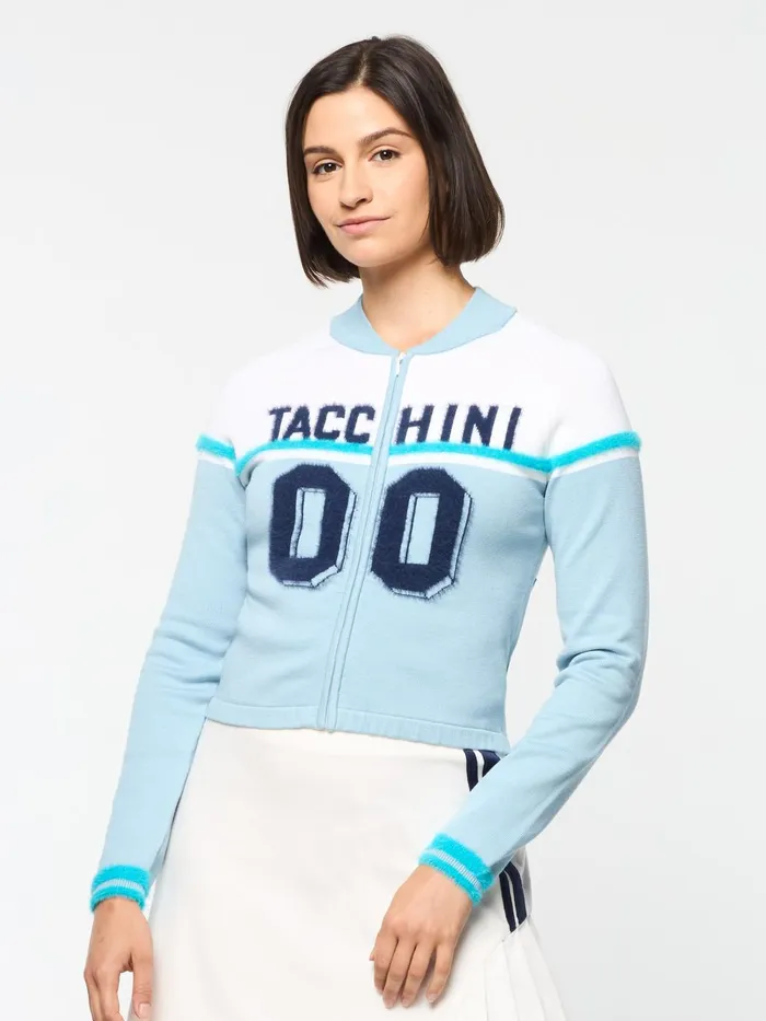 Men Knitwear Sergio Tacchini Ruota Cycling Jersey Celestial Blue