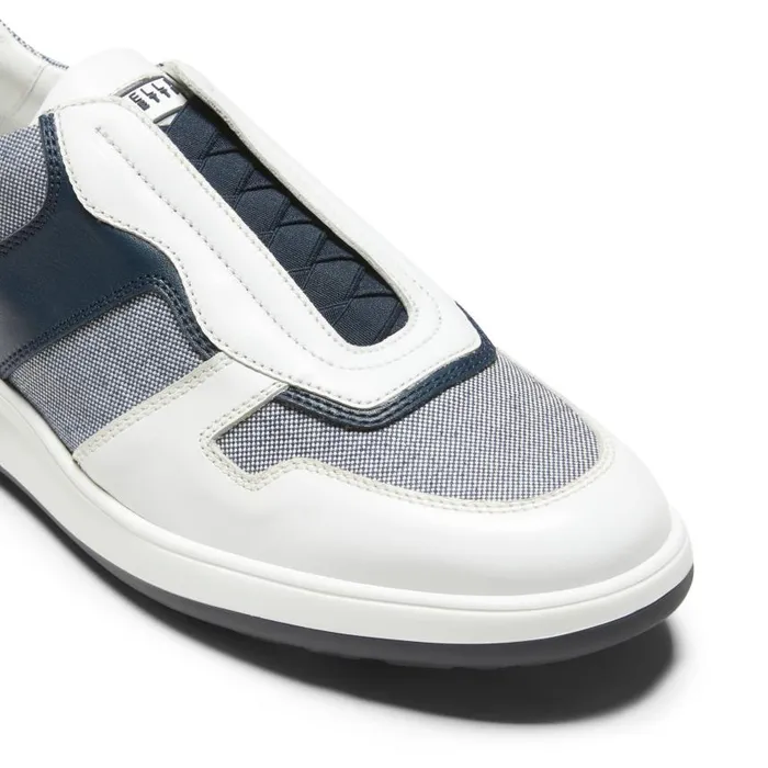 Men Leather And Fabric Sneakers White Fratelli Rossetti Sneakers Men Leather And Fabric Sneakers White Fratelli Rossetti Sneakers