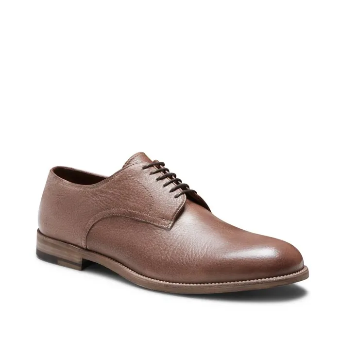 Men Leather LaceUp Shoe Taupe Fratelli Rossetti LaceUp Shoes