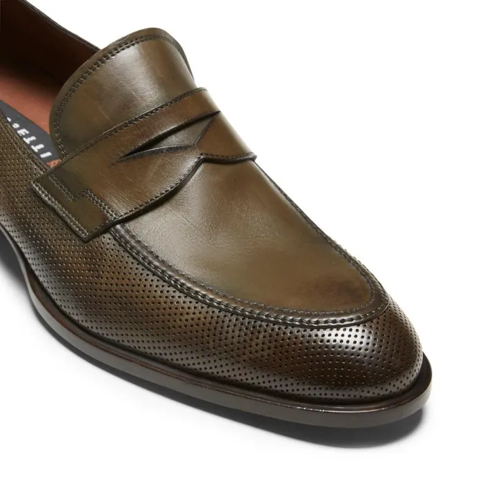 Men Leather Loafer Seaweed Fratelli Rossetti Loafers Men Leather Loafer Seaweed Fratelli Rossetti Loafers