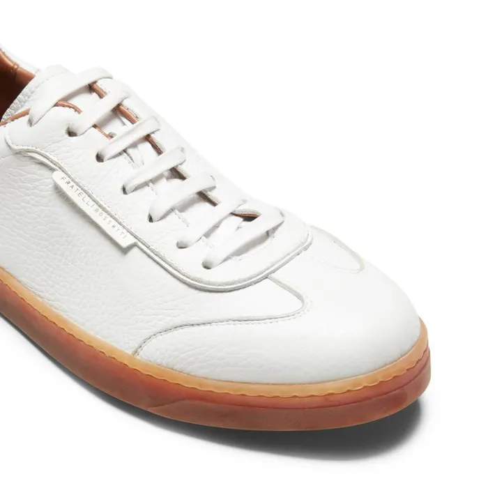 Men Leather Sneaker White Fratelli Rossetti Sneakers Men Leather Sneaker White Fratelli Rossetti Sneakers