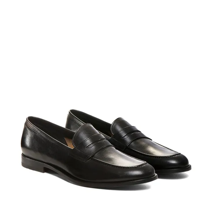Men Mocassino Fascetta In Pelle Black Fratelli Rossetti Loafers Men Mocassino Fascetta In Pelle Black Fratelli Rossetti Loafers