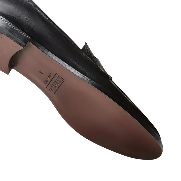 Men Mocassino Fascetta In Pelle Black Fratelli Rossetti Loafers Men Mocassino Fascetta In Pelle Black Fratelli Rossetti Loafers