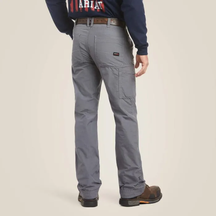 Men Pants and Shorts Ariat FR M4 Relaxed DuraLight Ripstop Boot Cut Pant Grey Men Pants and Shorts Ariat FR M4 Relaxed DuraLight Ripstop Boot Cut Pant Grey