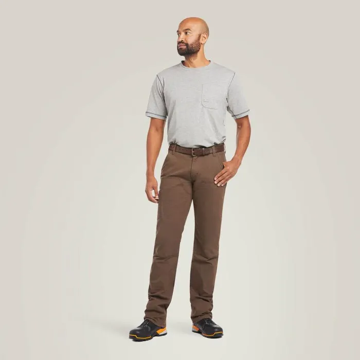 Men Pants and Shorts Ariat Rebar M4 Low Rise DuraStretch Made Tough Double Front Stackable Straight Leg Pant Wren Men Pants and Shorts Ariat Rebar M4 Low Rise DuraStretch Made Tough Double Front Stackable Straight Leg Pant Wren