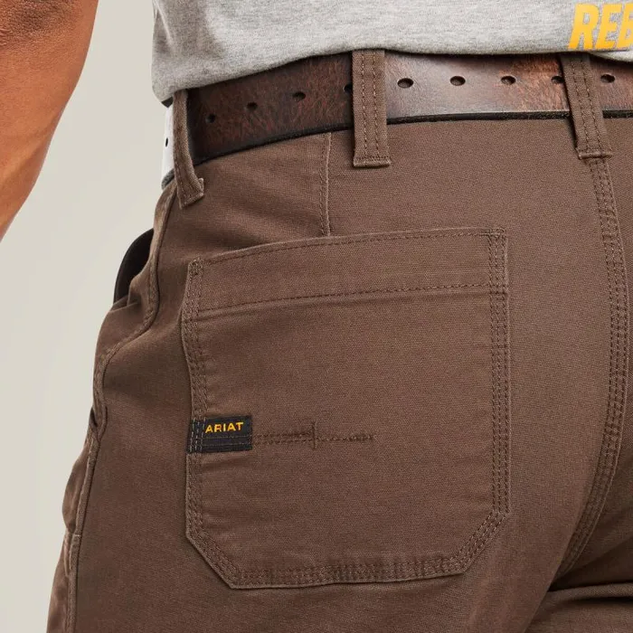 Men Pants and Shorts Ariat Rebar M4 Low Rise DuraStretch Made Tough Double Front Stackable Straight Leg Pant Wren Men Pants and Shorts Ariat Rebar M4 Low Rise DuraStretch Made Tough Double Front Stackable Straight Leg Pant Wren