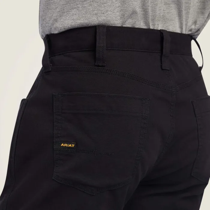 Men Pants and Shorts Ariat Rebar M4 Low Rise DuraStretch Made Tough Stackable Straight Leg Pant Black Men Pants and Shorts Ariat Rebar M4 Low Rise DuraStretch Made Tough Stackable Straight Leg Pant Black