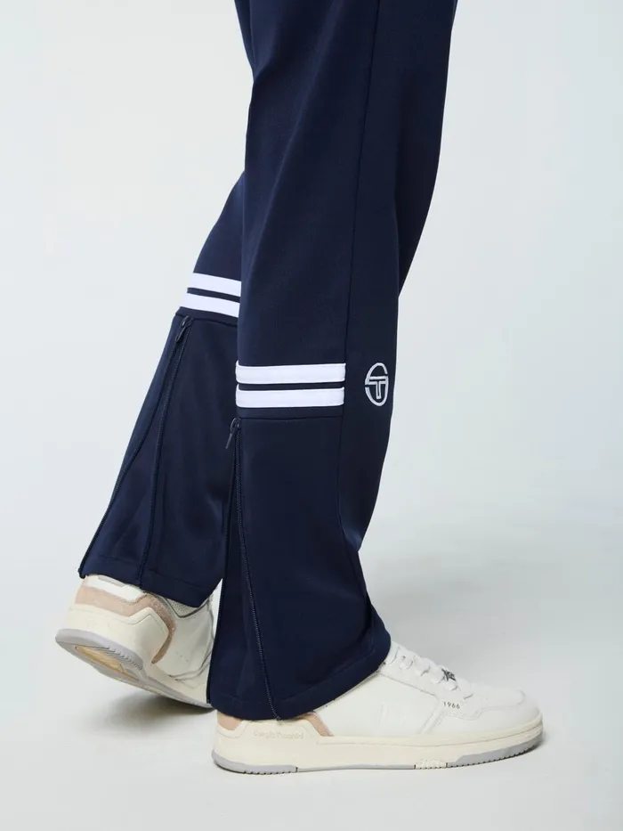 Men Pants And Sweatpants Sergio Tacchini Orion Track Pant Maritime Blue White