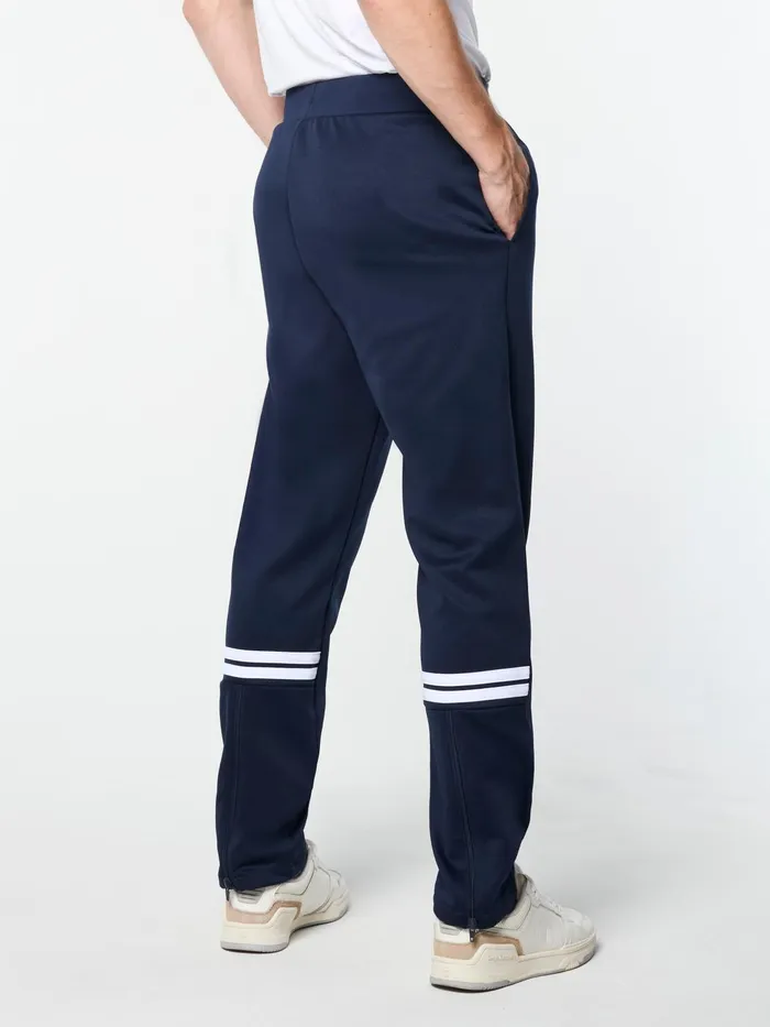 Men Pants And Sweatpants Sergio Tacchini Orion Track Pant Maritime Blue White