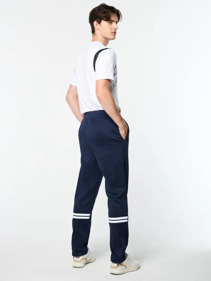 Men Pants And Sweatpants Sergio Tacchini Orion Track Pant Maritime Blue White