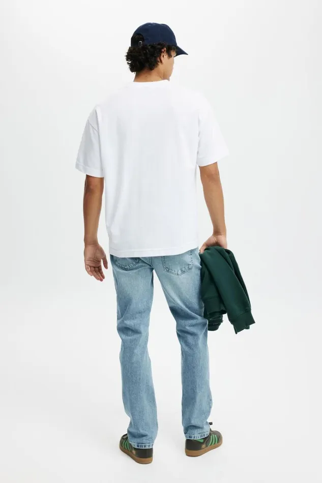 Men Pants Cotton On Regular Straight Jean Arcade Blue Men Pants Cotton On Regular Straight Jean Arcade Blue
