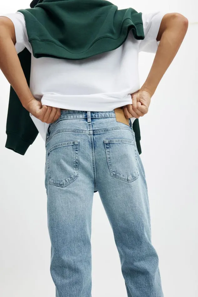 Men Pants Cotton On Regular Straight Jean Arcade Blue Men Pants Cotton On Regular Straight Jean Arcade Blue