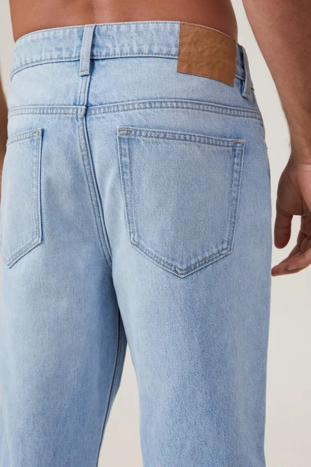 Men Pants Cotton On Relaxed Boot Cut Jean Malibu Blue Men Pants Cotton On Relaxed Boot Cut Jean Malibu Blue