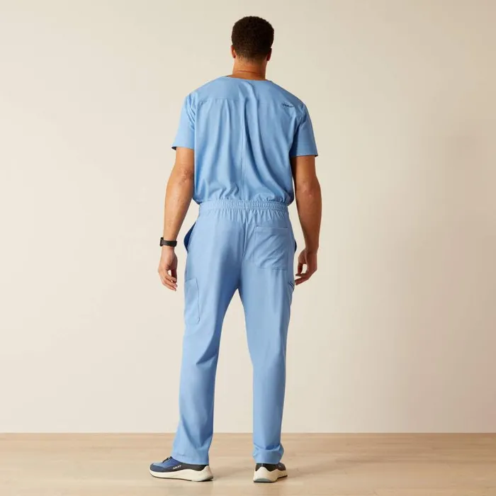 Men Scrubs Ariat Jacobi Utility Stretch Scrub Pant Light Blue Heather Men Scrubs Ariat Jacobi Utility Stretch Scrub Pant Light Blue Heather