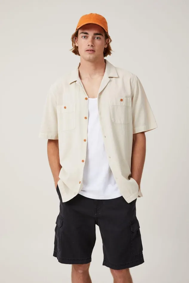 Men Shorts Cotton On Tactical Cargo Short Jet Black Men Shorts Cotton On Tactical Cargo Short Jet Black