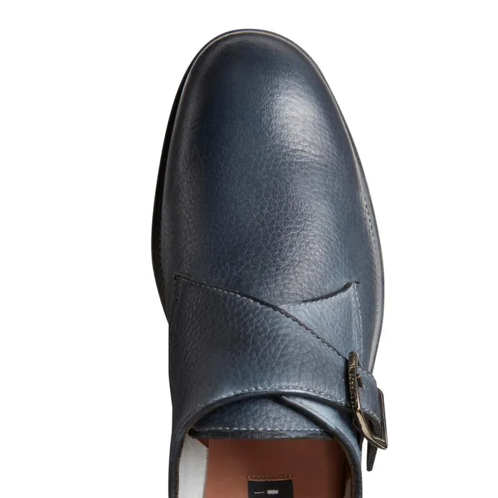 Men SingleBuckle Leather Derby Shoe Ocean Fratelli Rossetti LaceUp Shoes Men SingleBuckle Leather Derby Shoe Ocean Fratelli Rossetti LaceUp Shoes