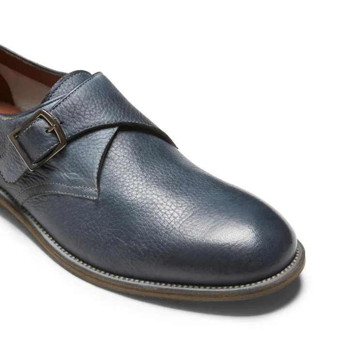 Men SingleBuckle Leather Derby Shoe Ocean Fratelli Rossetti LaceUp Shoes Men SingleBuckle Leather Derby Shoe Ocean Fratelli Rossetti LaceUp Shoes