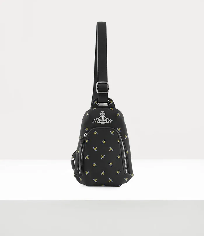 Men Sling Bag Blackbabyorbs Vivienne Westwood Crossbody Bags Men Sling Bag Blackbabyorbs Vivienne Westwood Crossbody Bags