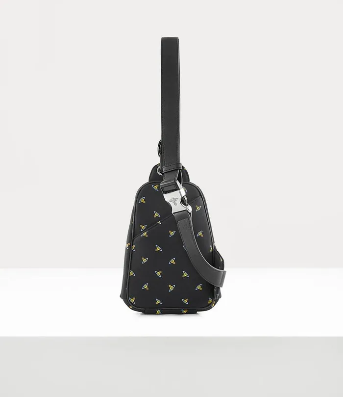 Men Sling Bag Blackbabyorbs Vivienne Westwood Crossbody Bags Men Sling Bag Blackbabyorbs Vivienne Westwood Crossbody Bags