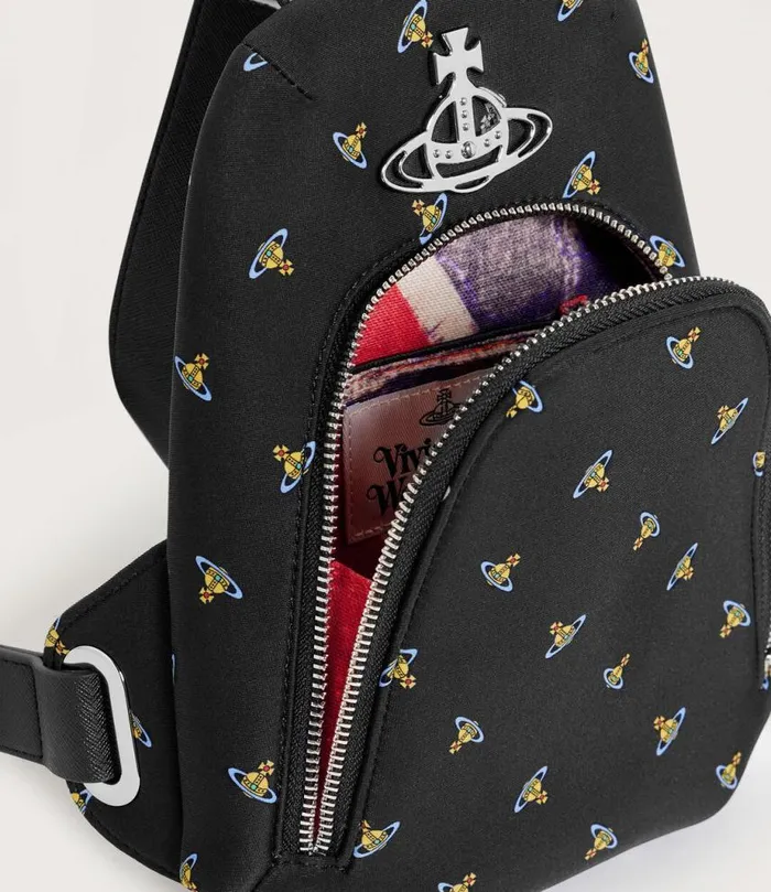 Men Sling Bag Blackbabyorbs Vivienne Westwood Crossbody Bags Men Sling Bag Blackbabyorbs Vivienne Westwood Crossbody Bags