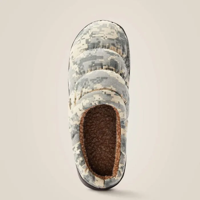 Men Slippers Ariat Crius Clog Slipper Sage Digi Camo Men Slippers Ariat Crius Clog Slipper Sage Digi Camo