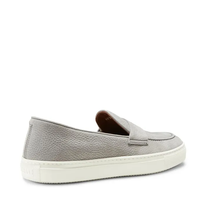 Men Suede Loafer Grey Fratelli Rossetti Loafers Men Suede Loafer Grey Fratelli Rossetti Loafers