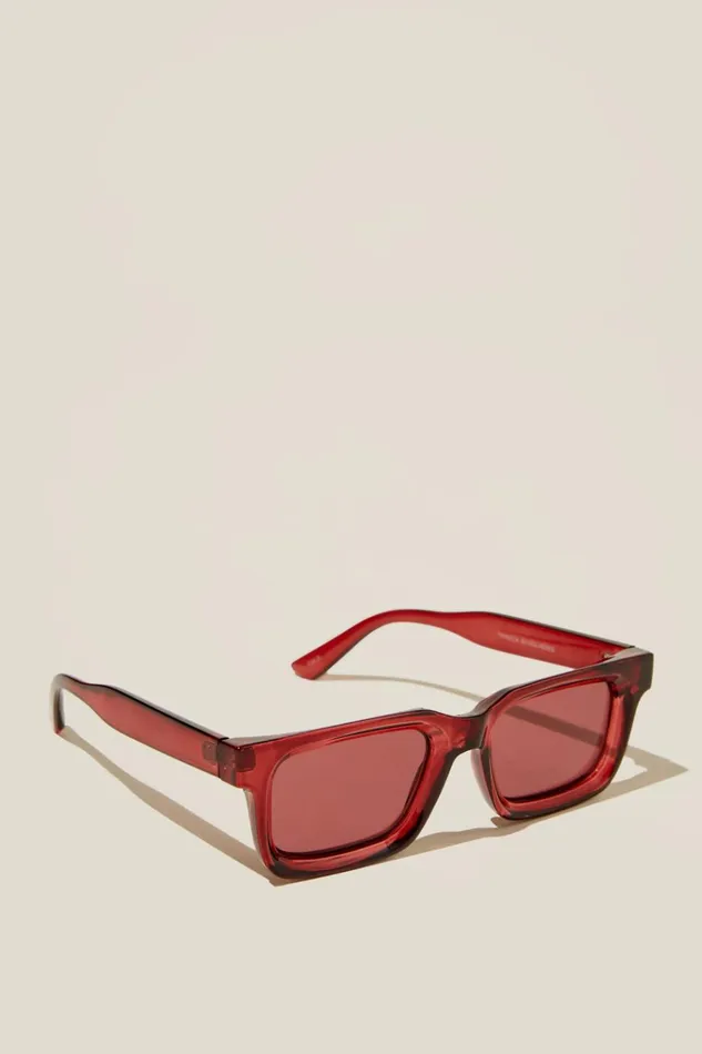 Men Sunglasses Cotton On Tribeca Sunglasses Burgundy Crystal Men Sunglasses Cotton On Tribeca Sunglasses Burgundy Crystal