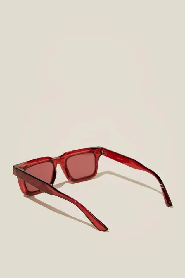 Men Sunglasses Cotton On Tribeca Sunglasses Burgundy Crystal Men Sunglasses Cotton On Tribeca Sunglasses Burgundy Crystal