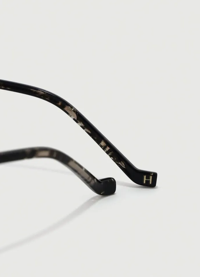 Men Sunglasses Hackett London Square Sunglasses Gold