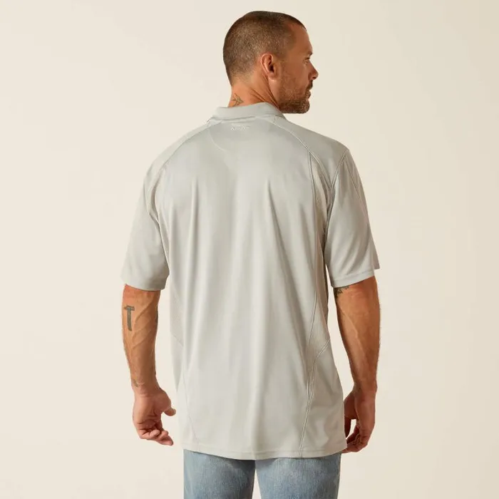 Men TShirts and Polos Ariat AC Polo Silver Lining Men TShirts and Polos Ariat AC Polo Silver Lining