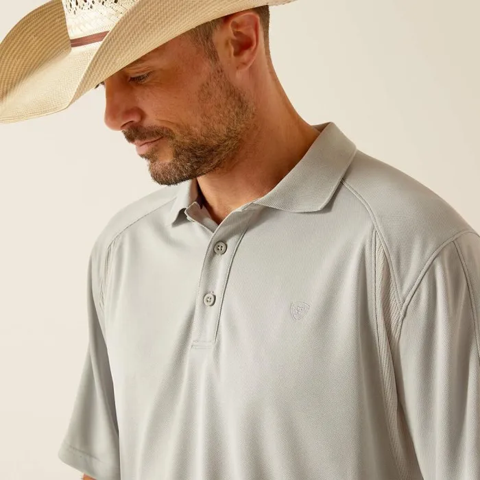 Men TShirts and Polos Ariat AC Polo Silver Lining Men TShirts and Polos Ariat AC Polo Silver Lining