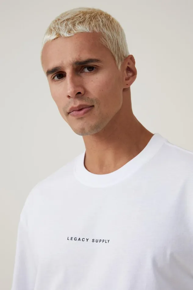 Men Tees and Tanks Cotton On Easy TShirt White Legacy Supply Men Tees and Tanks Cotton On Easy TShirt White Legacy Supply