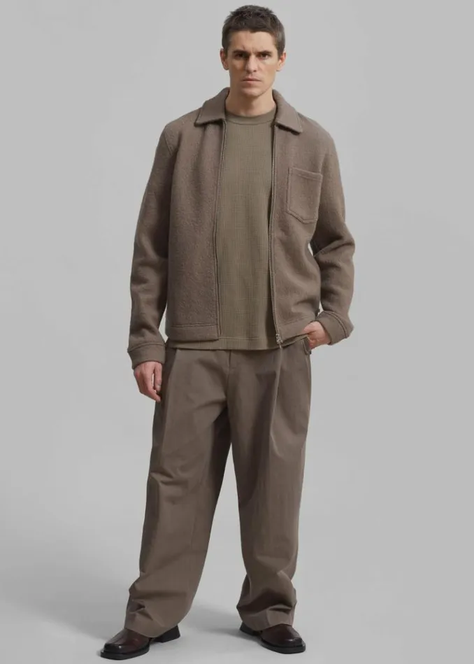 Men The Frankie Shop Brandon Trousers 8211 Brown Brown