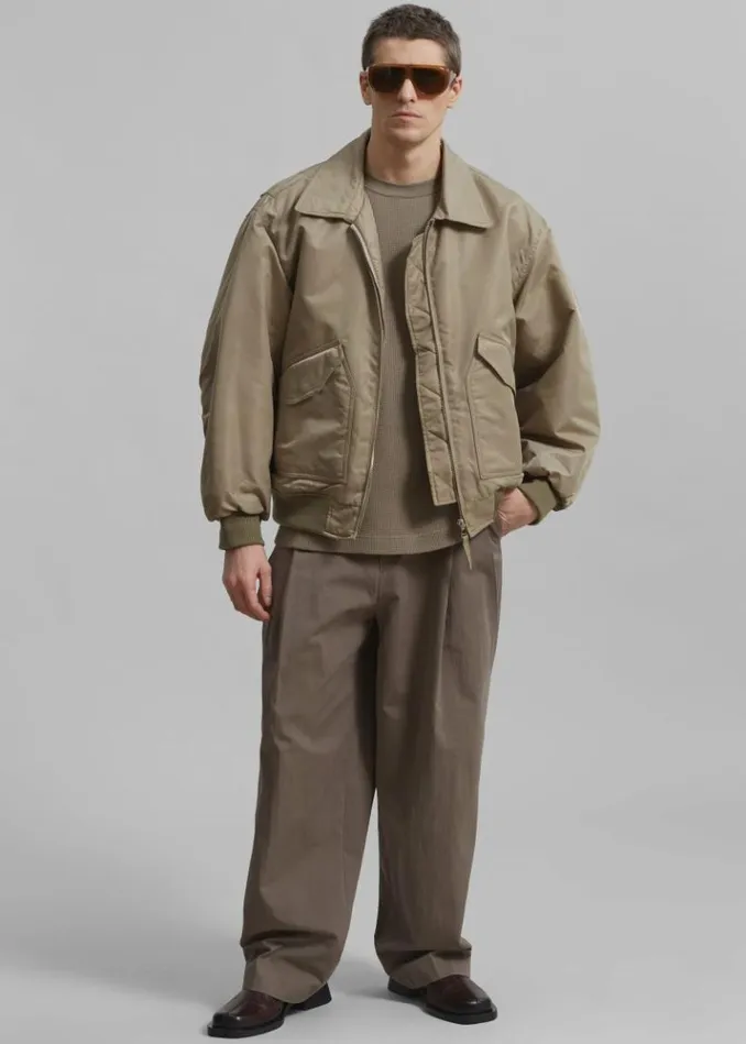 Men The Frankie Shop Brandon Trousers 8211 Brown Brown