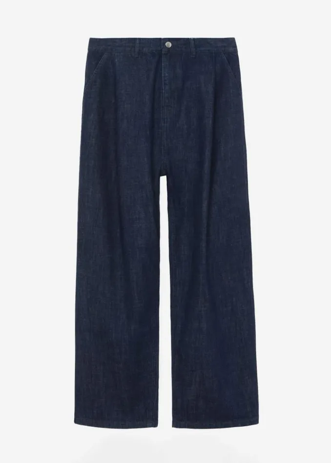 Men The Frankie Shop Drew Denim Pants 8211 Raw Wash Raw Wash