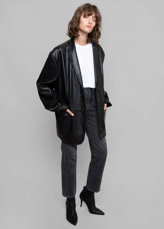 Men The Frankie Shop Olympia Blazer 8211 Black Black