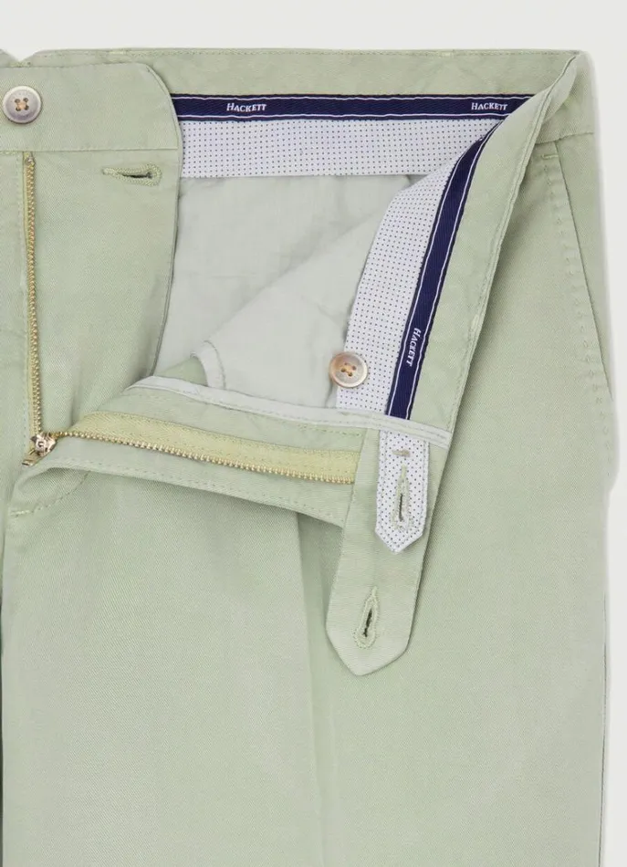 Men Trousers and Chinos Hackett London Kensington Slim Fit Chinos Seagrass Green
