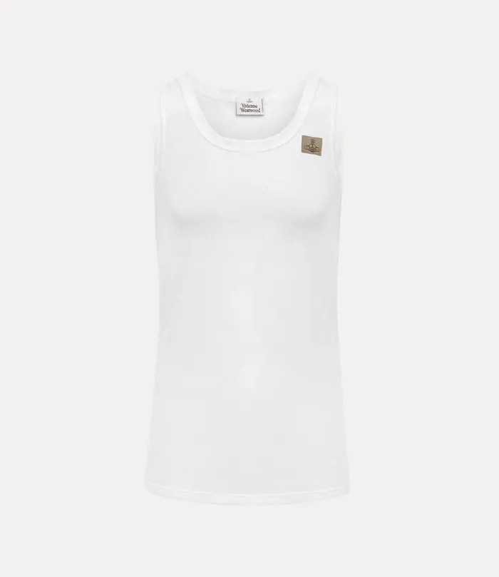 Men Uni Vest White Vivienne Westwood TShirts And Polos