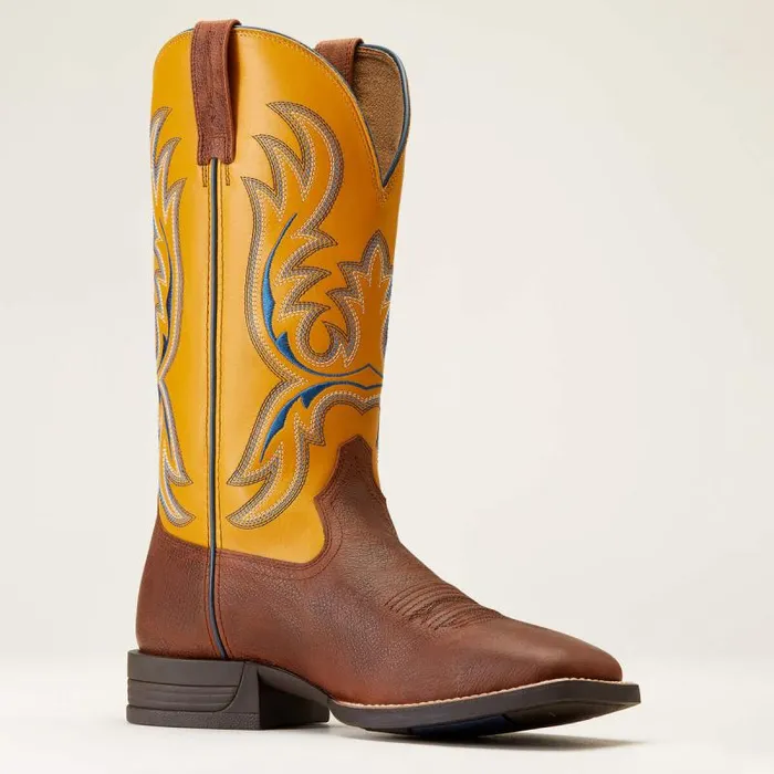 Men Western Boots Ariat Bullhead Western Boot Cowtown Brown
