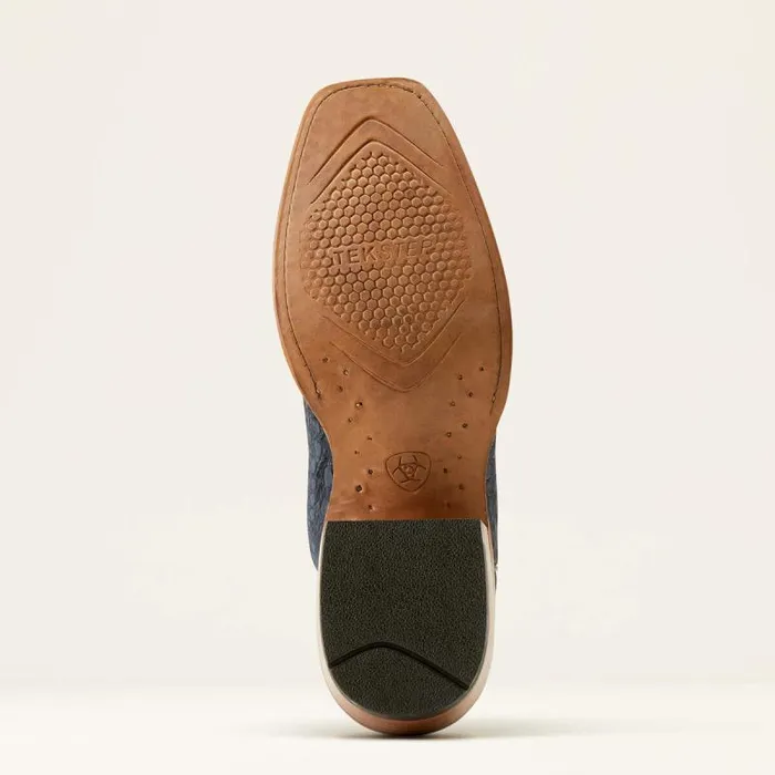 Men Western Boots Ariat Futurity Finalist Cowboy Boot Navy Sueded Caiman Bellypremium Denim Men Western Boots Ariat Futurity Finalist Cowboy Boot Navy Sueded Caiman Bellypremium Denim