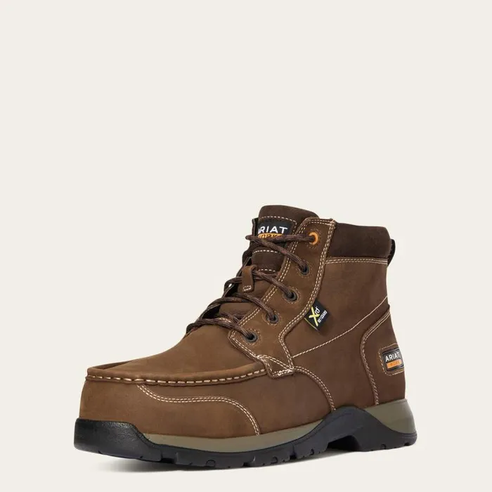 Men Work Boots Ariat Edge LTE Chukka MetGuard Composite Toe Work Boot Dark Brown Men Work Boots Ariat Edge LTE Chukka MetGuard Composite Toe Work Boot Dark Brown
