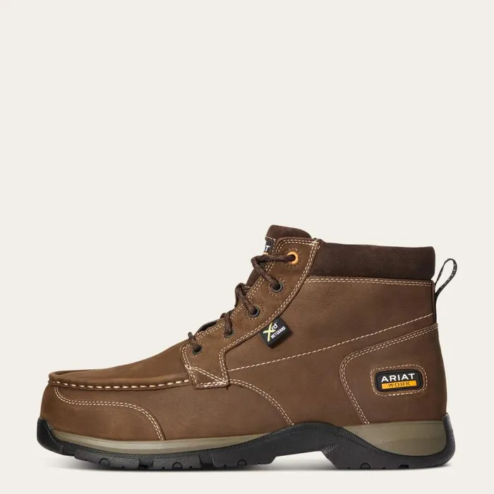 Men Work Boots Ariat Edge LTE Chukka MetGuard Composite Toe Work Boot Dark Brown Men Work Boots Ariat Edge LTE Chukka MetGuard Composite Toe Work Boot Dark Brown