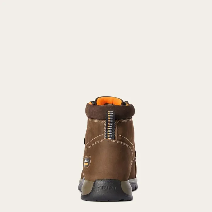 Men Work Boots Ariat Edge LTE Chukka MetGuard Composite Toe Work Boot Dark Brown Men Work Boots Ariat Edge LTE Chukka MetGuard Composite Toe Work Boot Dark Brown