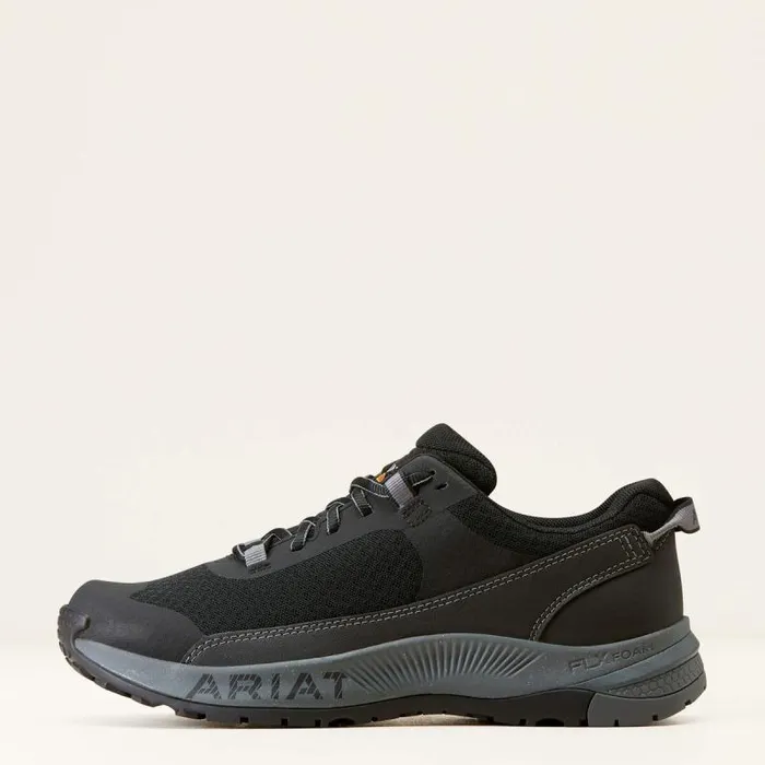 Men Work Boots Ariat Outpace Shift Work Shoe Black Men Work Boots Ariat Outpace Shift Work Shoe Black
